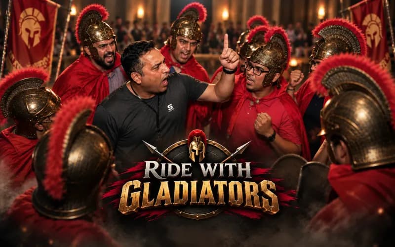 Ride with Gladiators